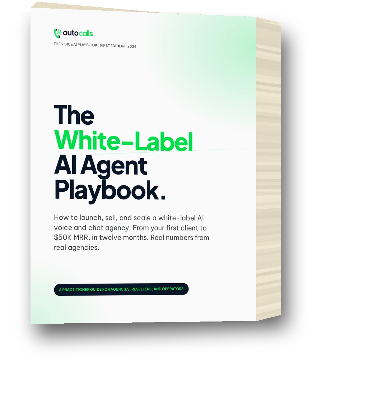 The Voice AI Playbook, free 156-page book for agencies